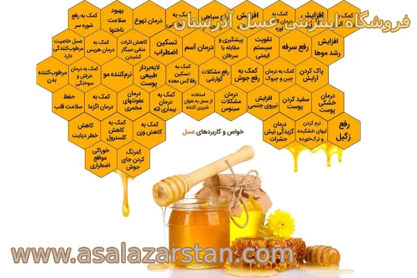 کاربرد ویتامین‌ های موجود در عسل طبیعی